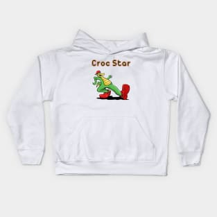 (Party like a) Croc-star Kids Hoodie